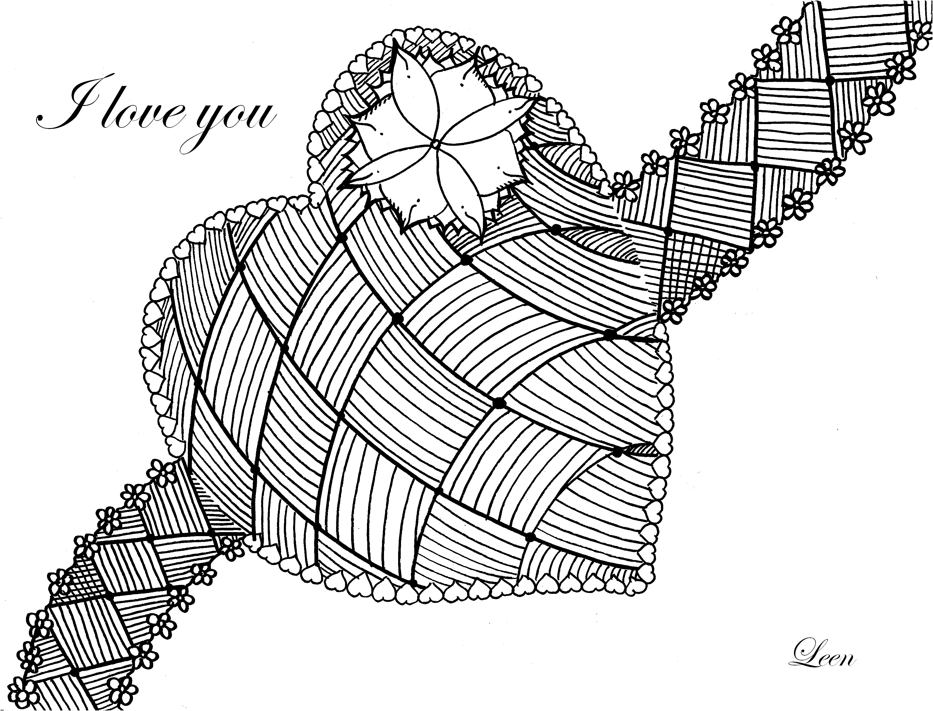 4 image=anti stress coloriage love heart by leen margot 3