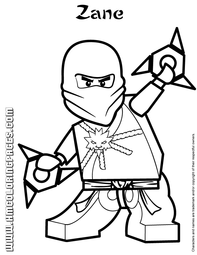 coloriage a dessiner magique ninjago