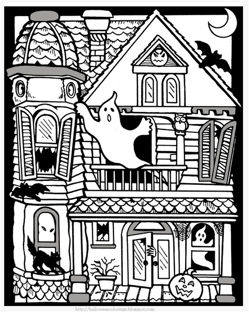 image=coloriages halloween coloriage gratuit halloween maison hantee 1