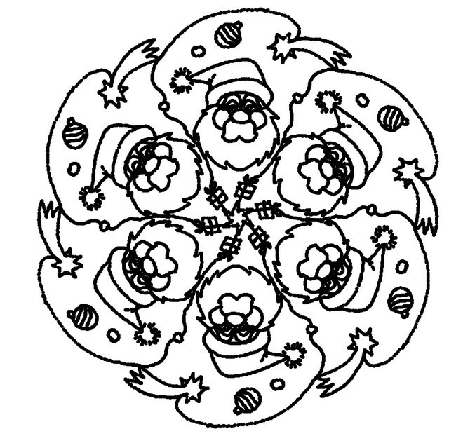 mandala noel 11