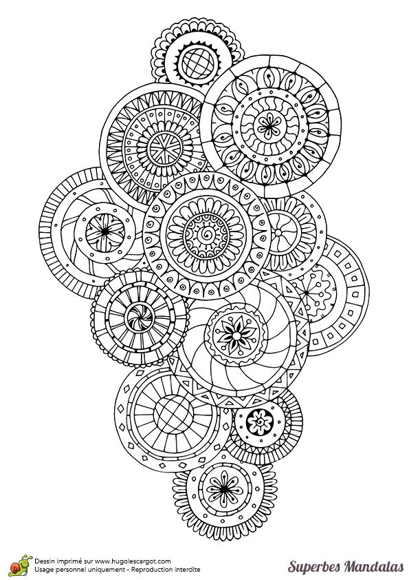 coloriage mandala en ligne 45