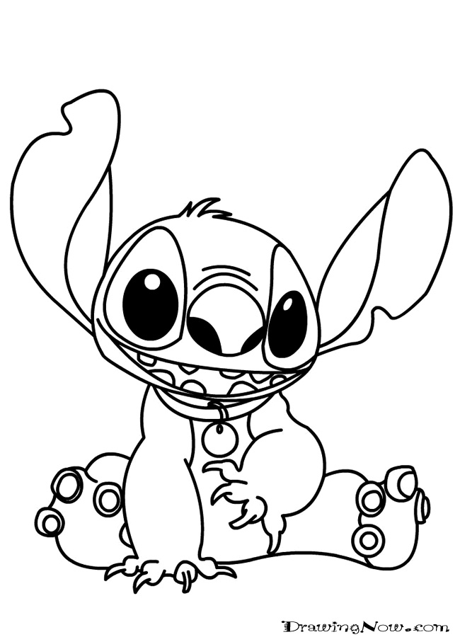 stitch coloring pages