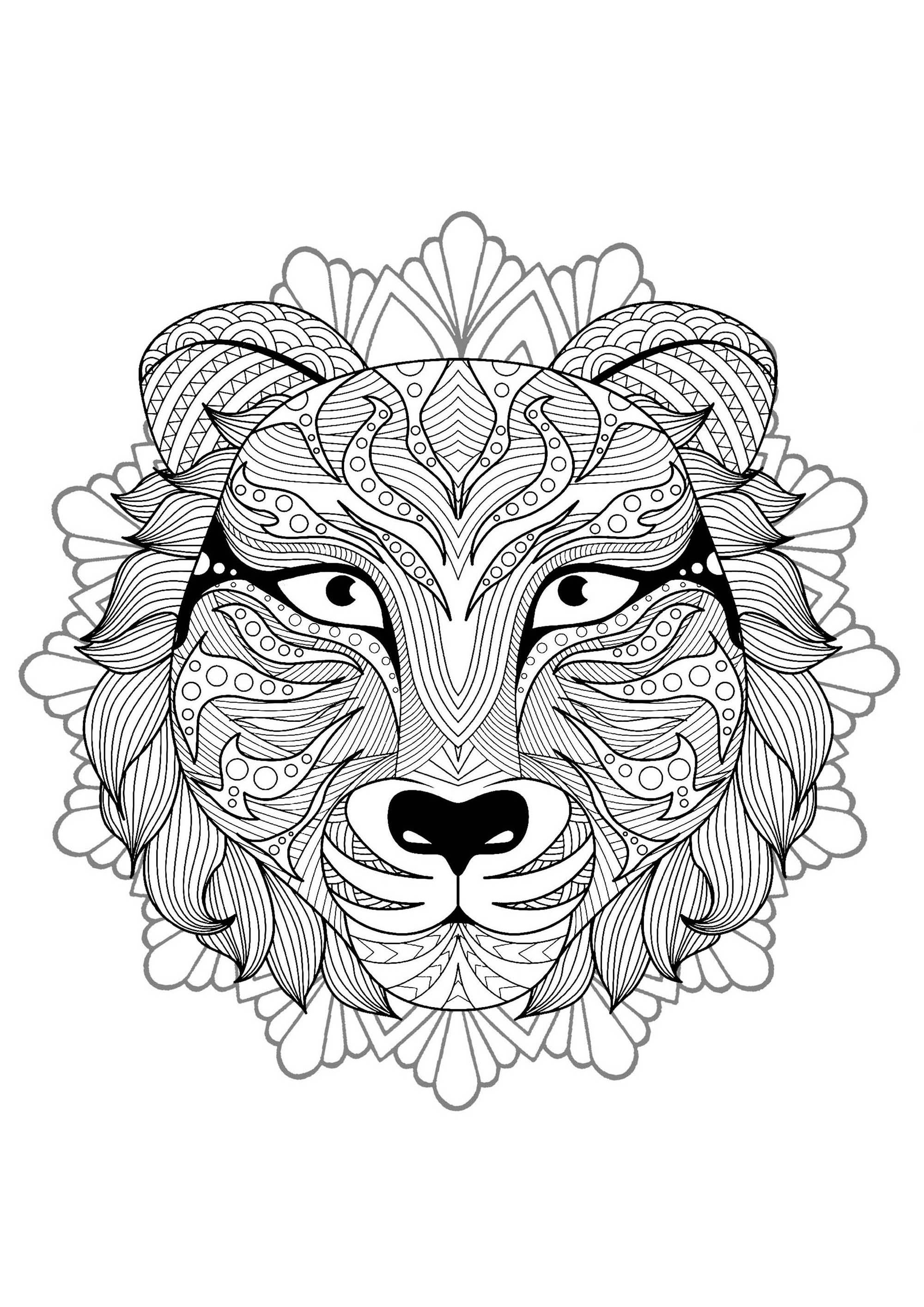 image=mandalas coloriage mandala tete tigre 4 1