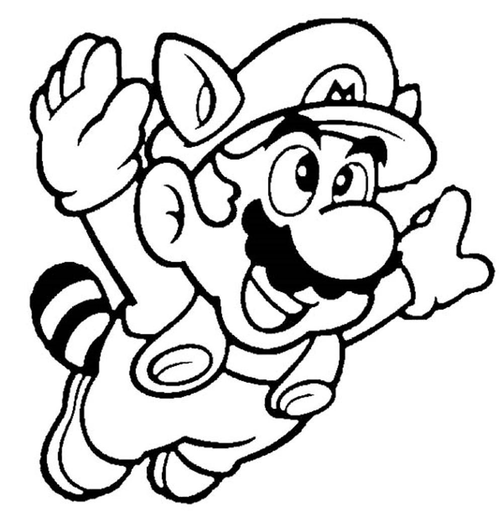 mario coloring pages