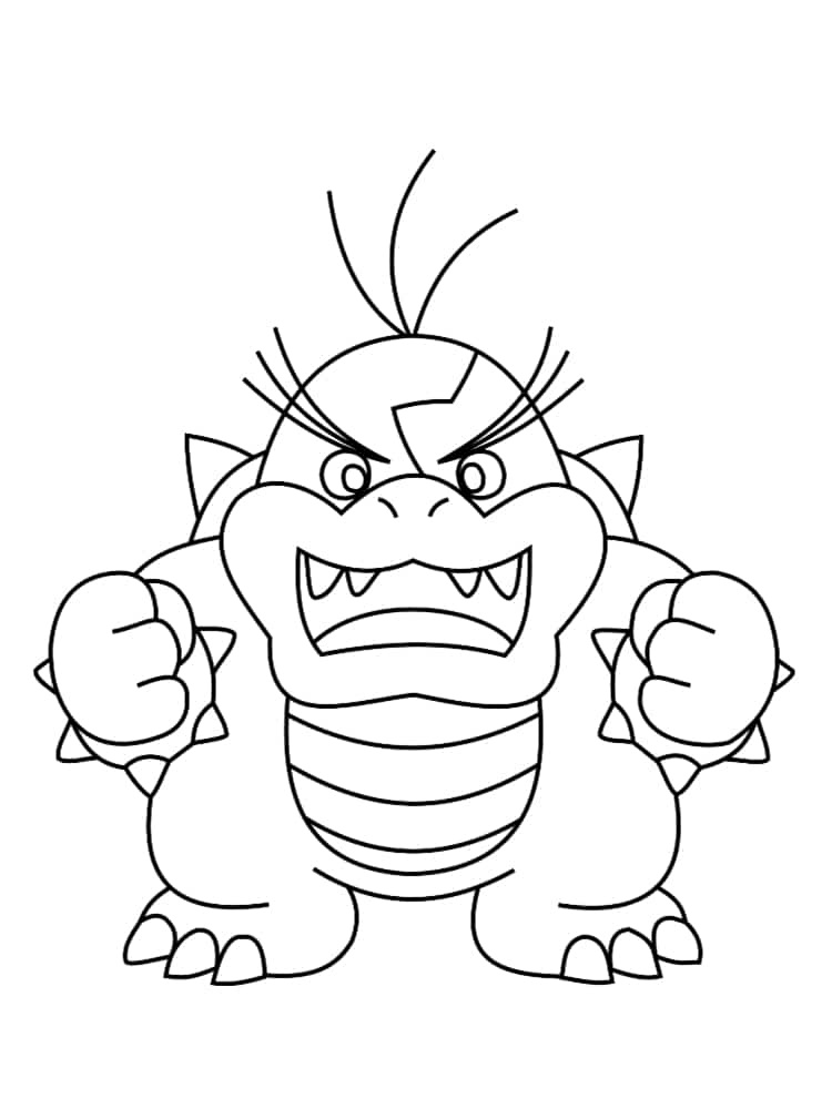 coloriage mario a imprimer