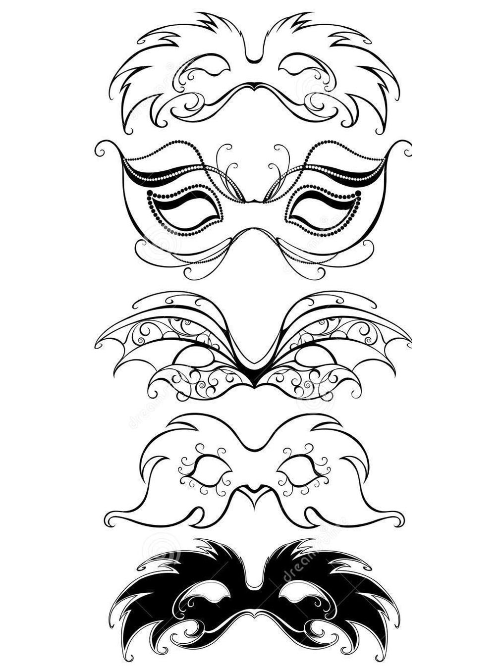 image=carnaval coloriage carnaval masques 1