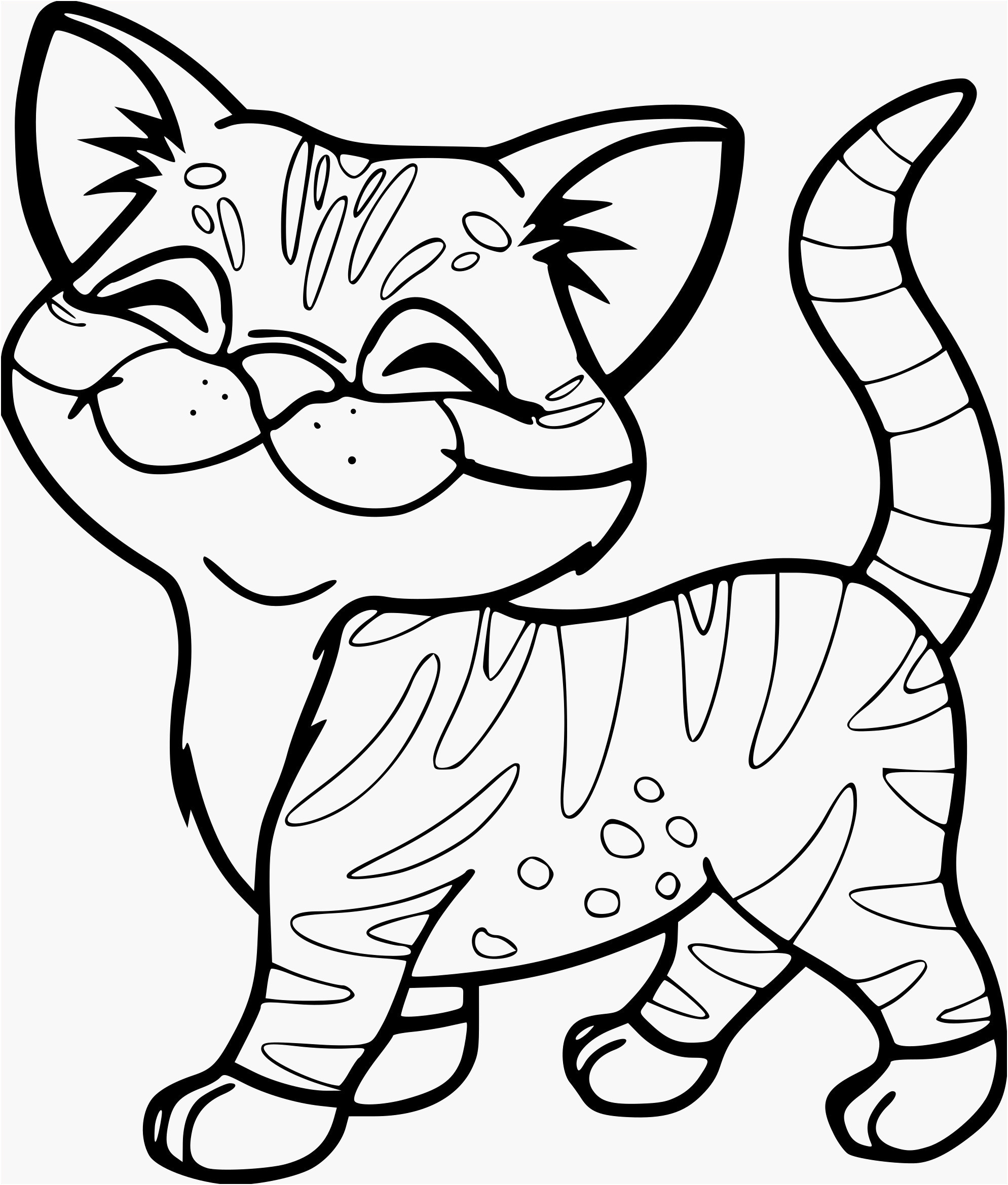 dessin a imprimer de chat mignon
