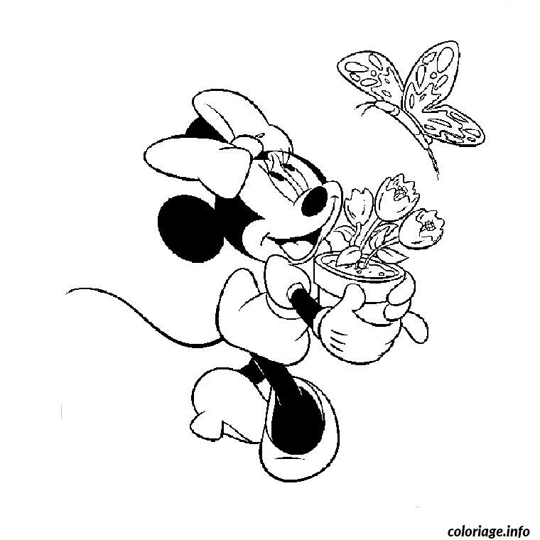 minnie mouse coloriage 1589