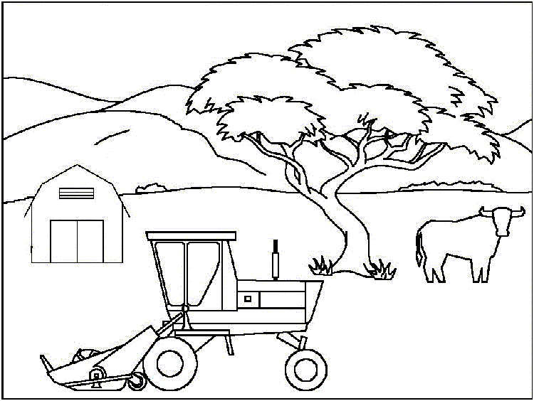 coloriage a dessiner a imprimer tracteur fendt