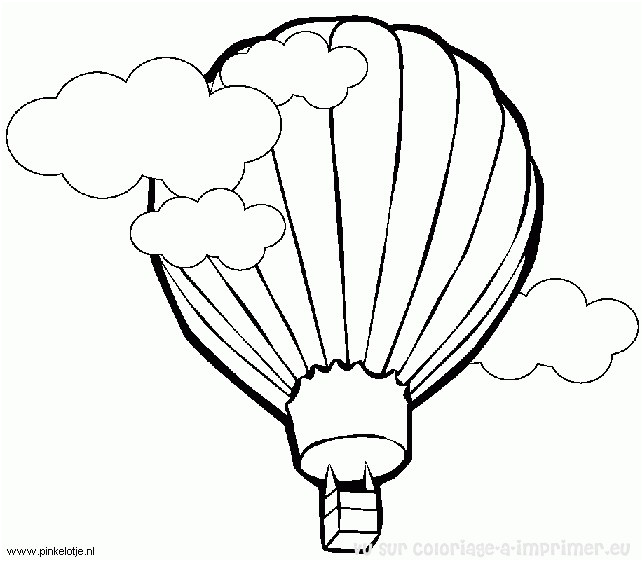 coloriage montgolfiere within image de montgolfi re imprimer