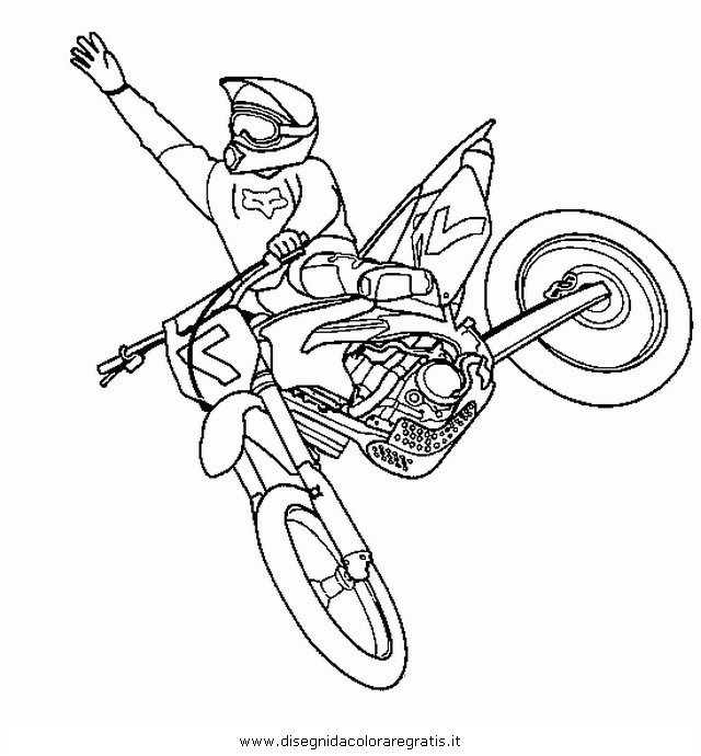 disegno motocross 5