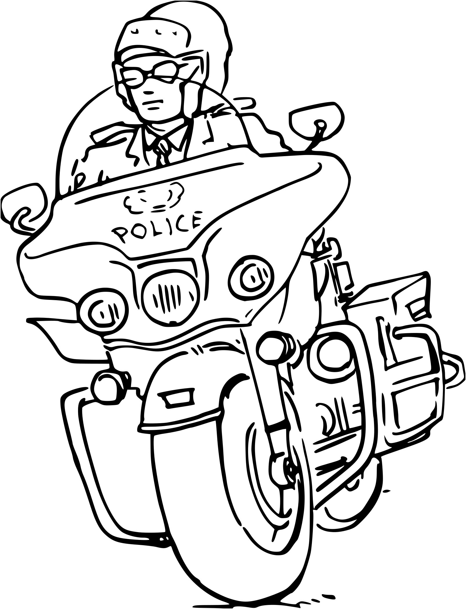 moto police