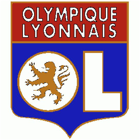 Coloriage ecusson club Lyon OL 1