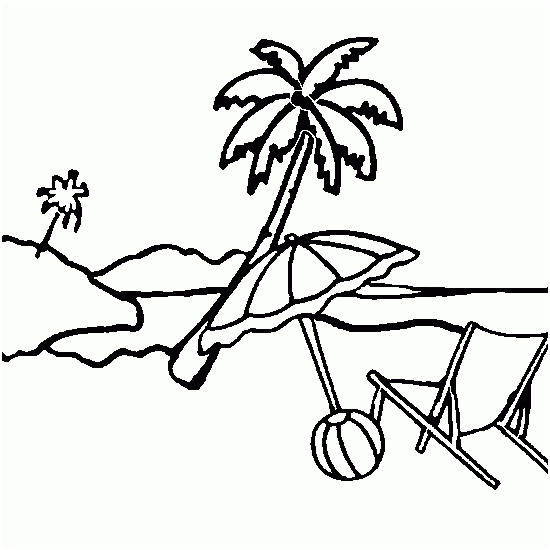 dessin de palmier