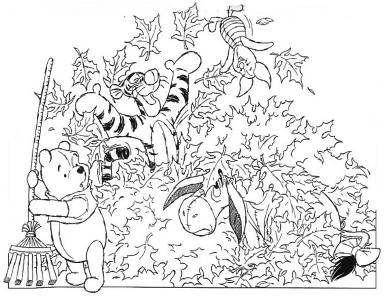 coloriage Automne 1