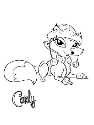 coloriage carly