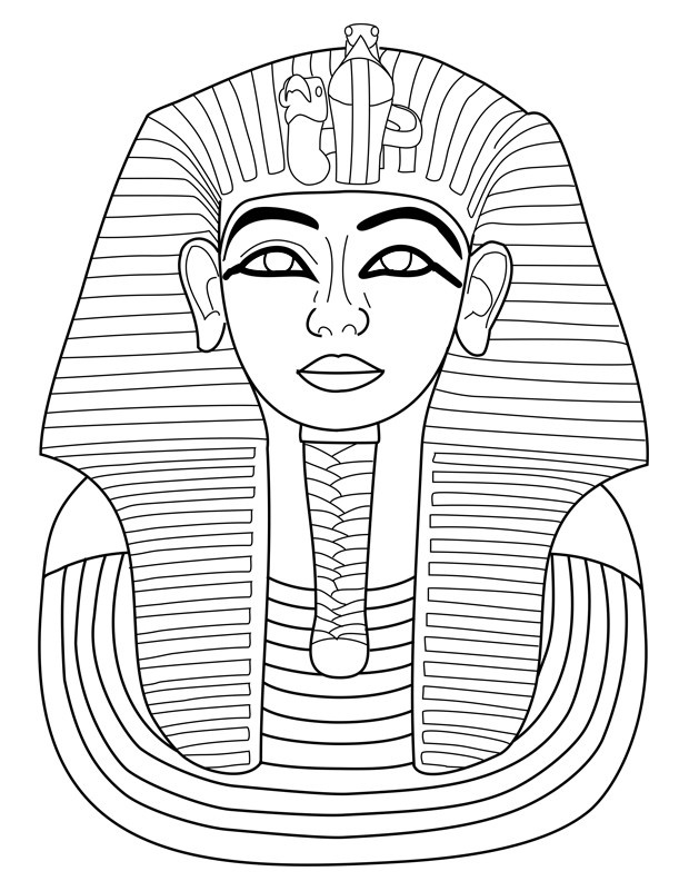 un pharaon sculpture