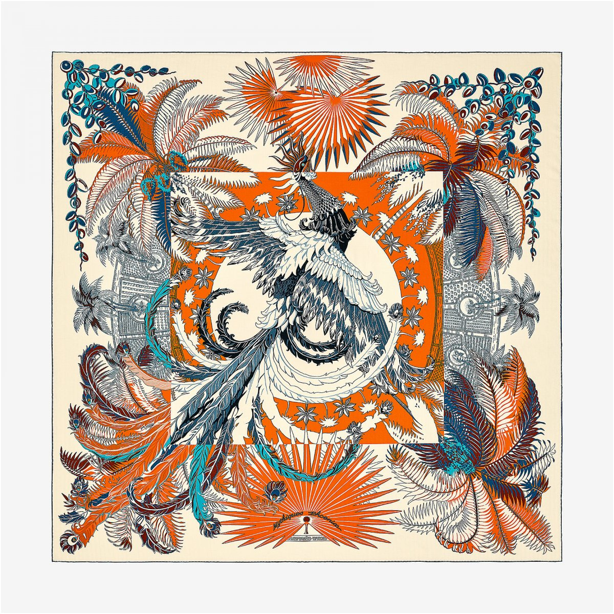 scarf of the moment mythiques phoenix coloriage