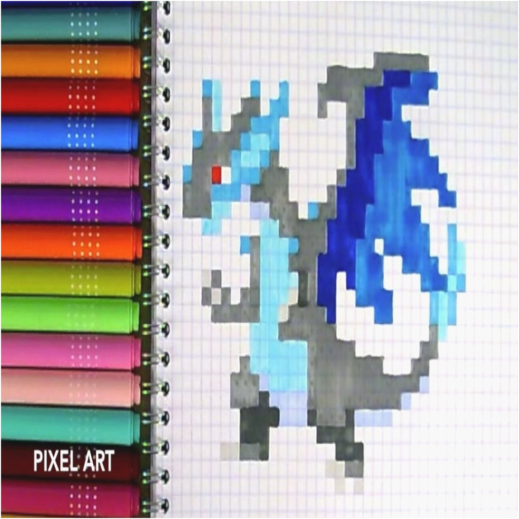 coloriage pixel art a imprimer