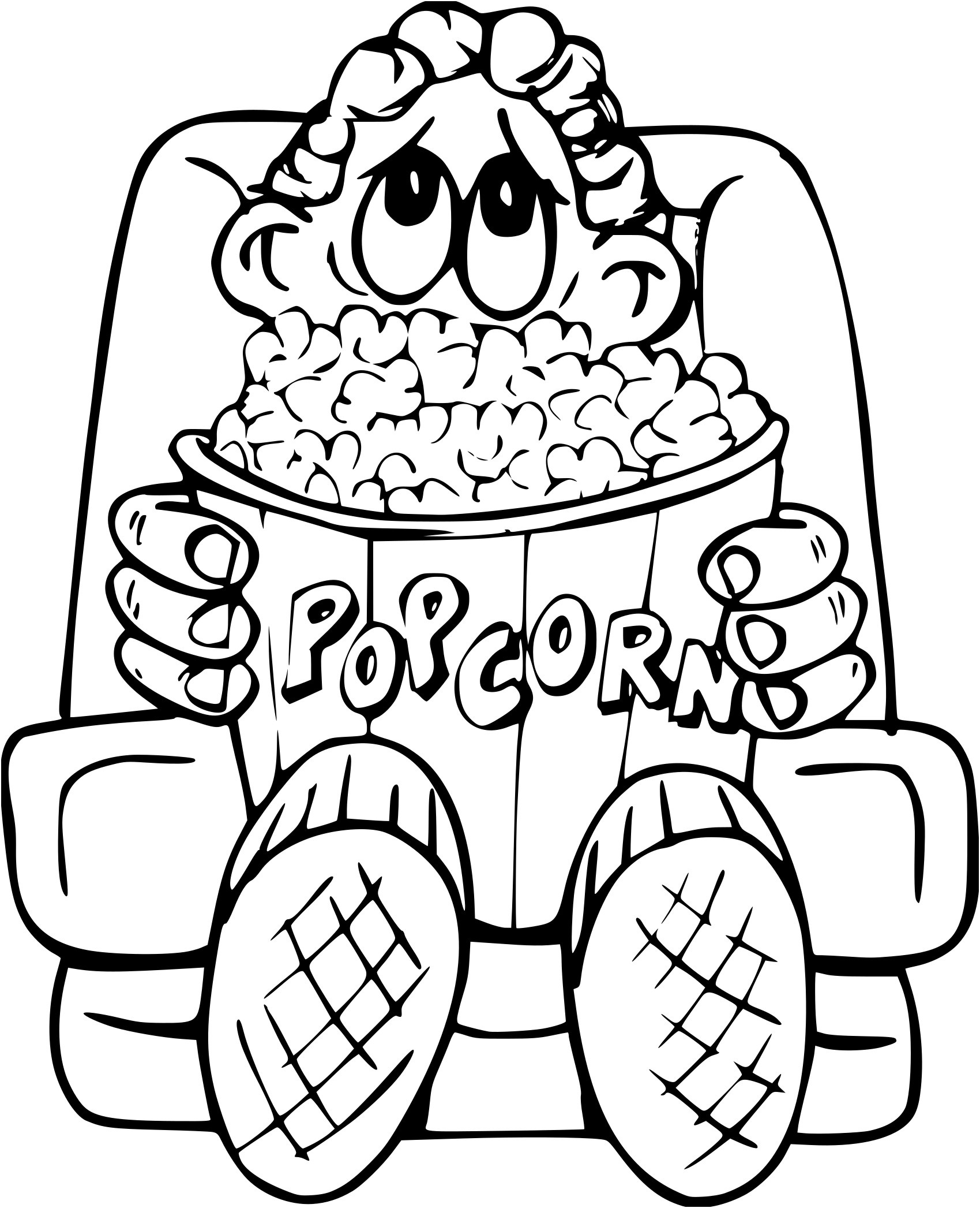popcorn au cinema