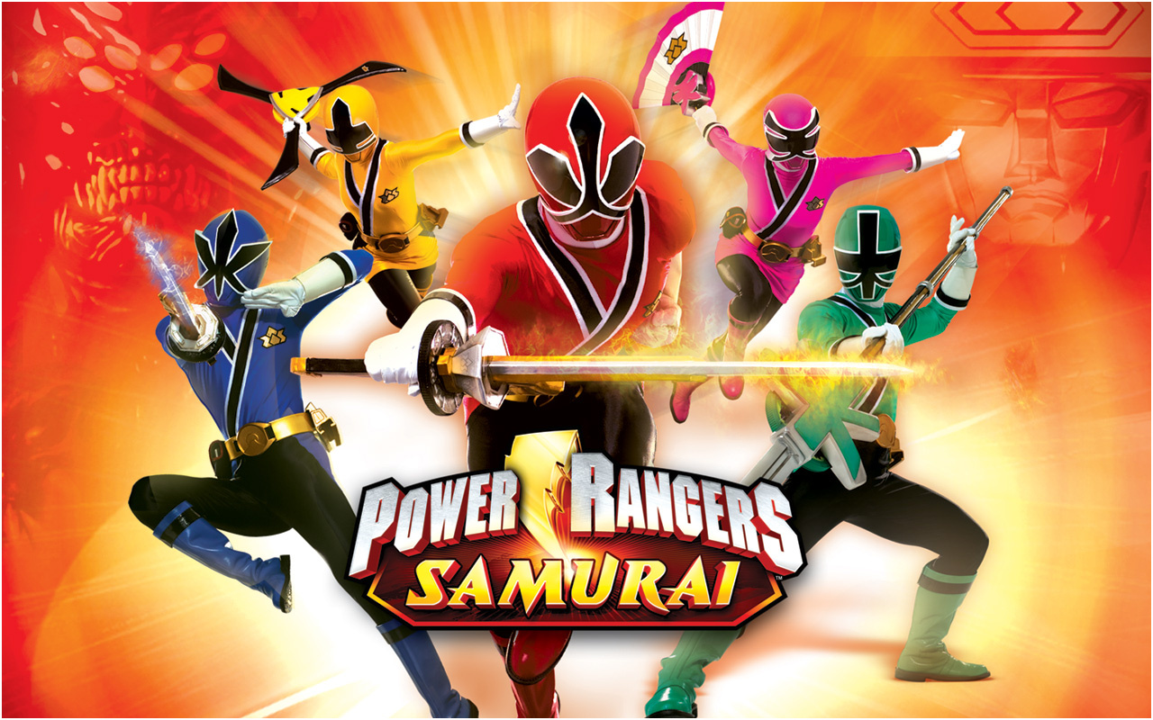 coloriage power rangers samurai