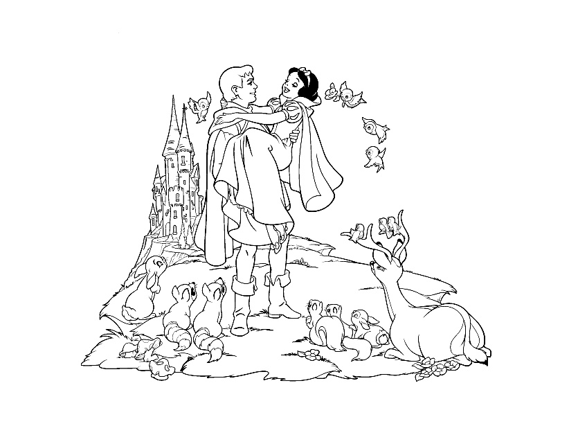 image=blanche neige coloriage blanche neige prince charmant nains 3 2