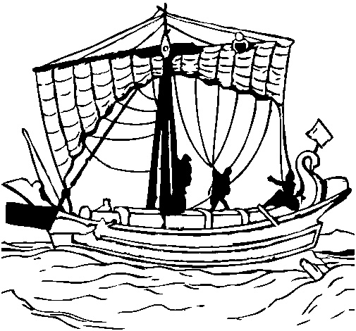 bateau romain