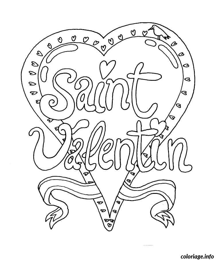dessin saint valentin 24 coloriage 8520