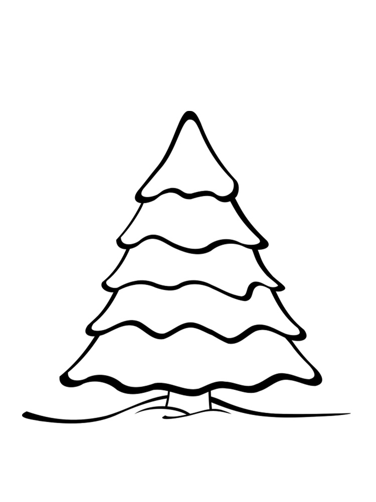 coloriage sapin 18 modeles a imprimer