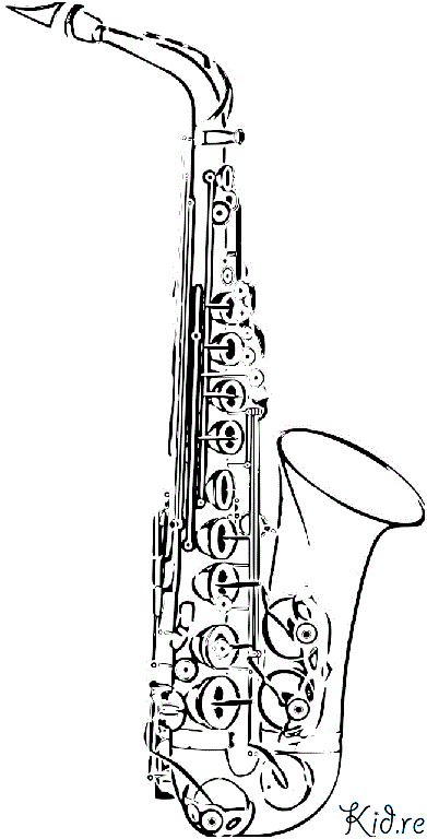 saxofon colorat