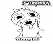 slugterra thugglet coloriage dessin