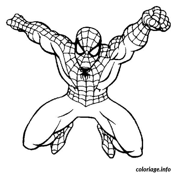spiderman 242 coloriage dessin 2750