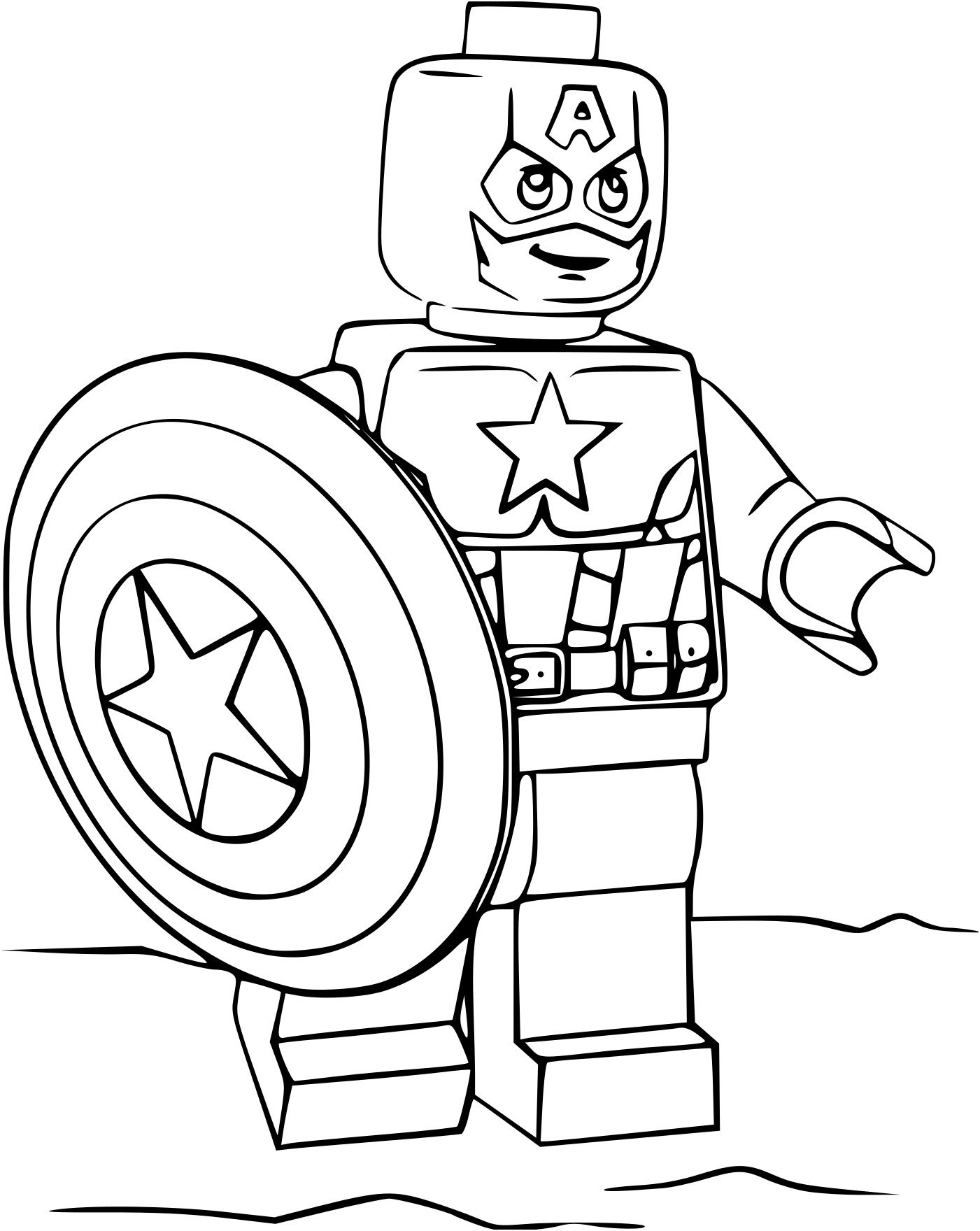 chat super hero coloriage 6690