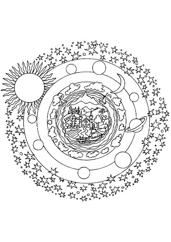 planetes mandala