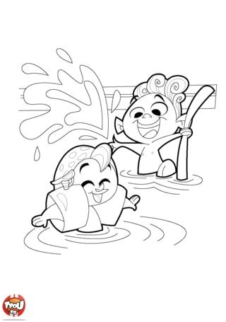 coloriage petite taupe 19 best piscine images on pinterest
