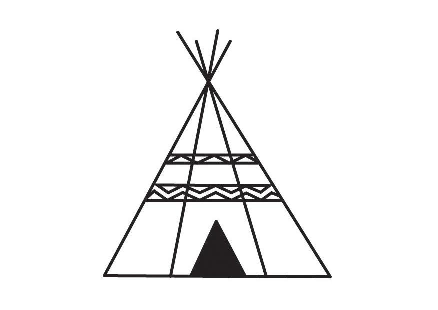 coloriage tipi i