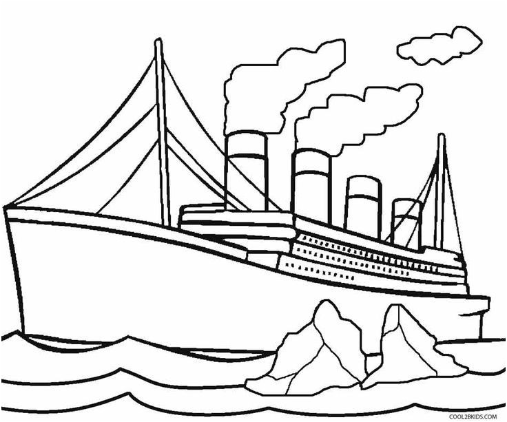 coloriage de titanic new titanic coloring pages inspirational 24 best ship cutouts