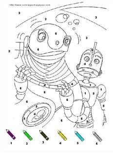coloriage tobot