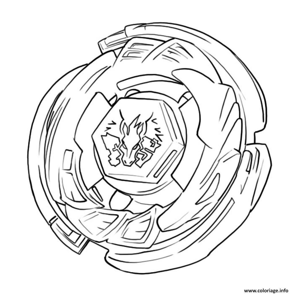 beyblade burst evolution coloriage dessin