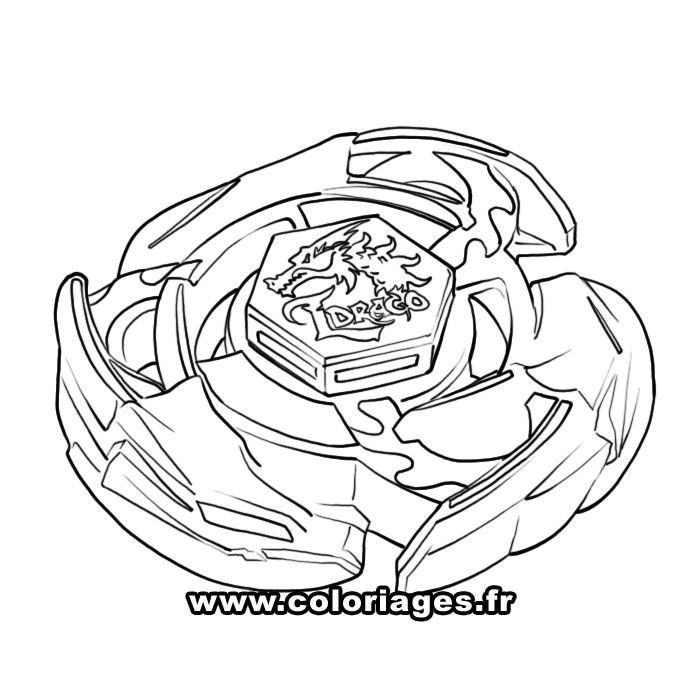 coloriage toupie beyblade burst a imprimer gratuit