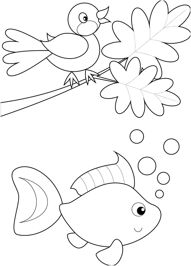 385 coloriages animaux 4