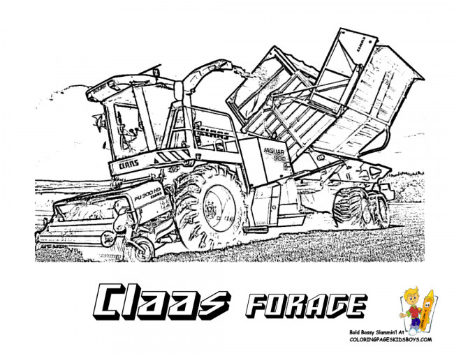 ensileuse claas forage