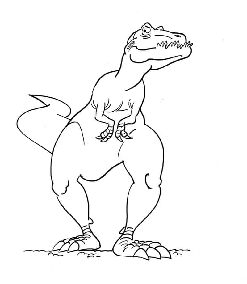 dessiner dinosaure
