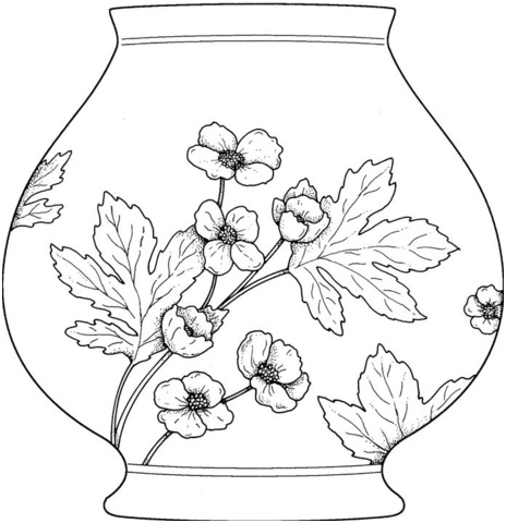 vase decore avec des fleurs