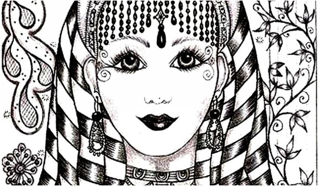 coloriage visage femme best 25 india and bollywood coloring pages images on pinterest