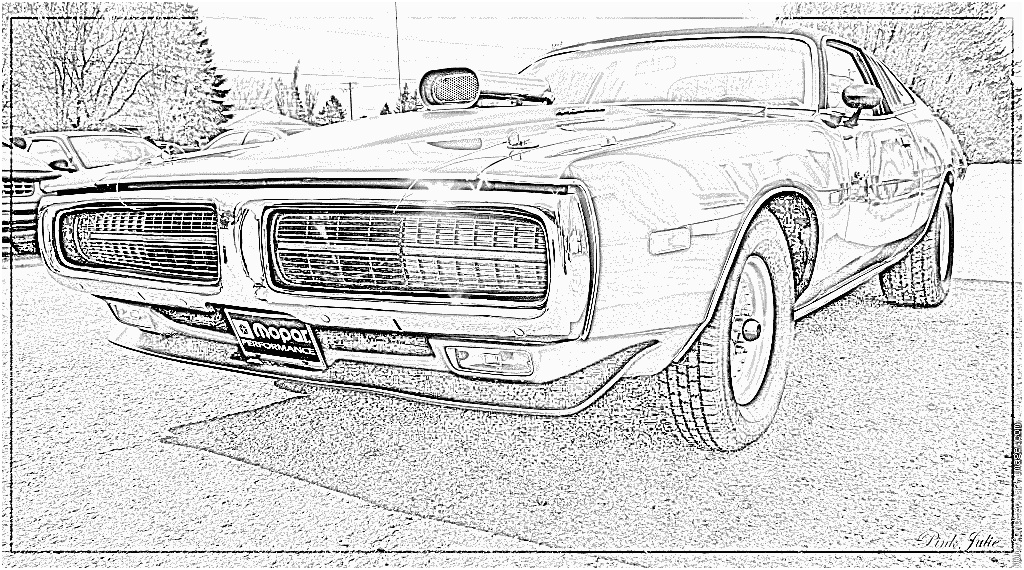 dessin a imprimer voiture fast and furious