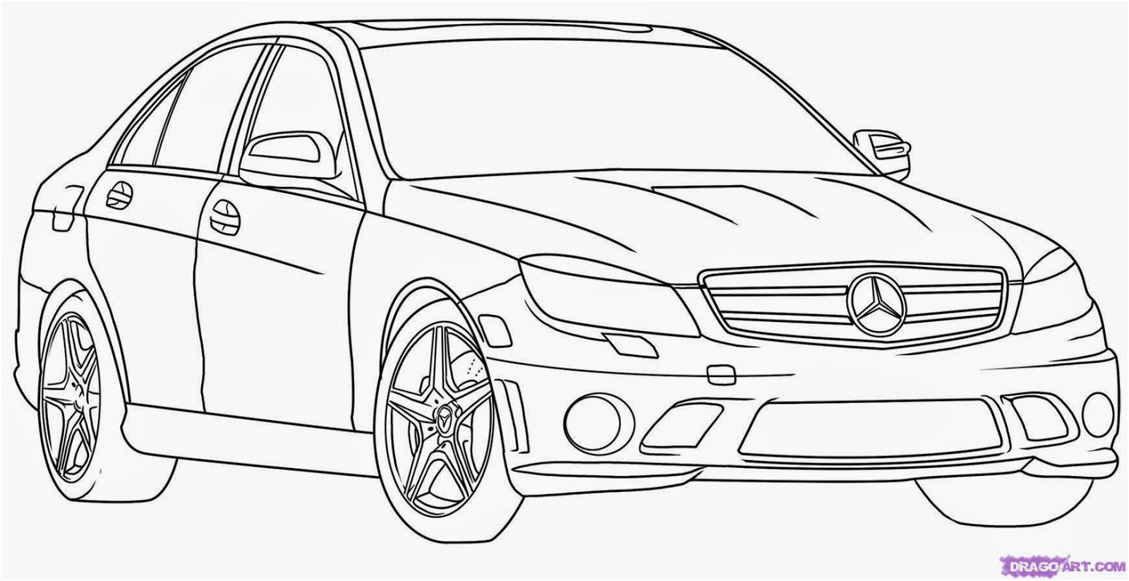 car drawing