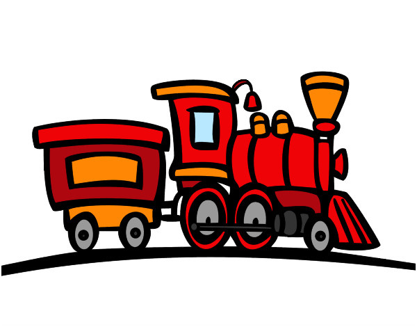 train avec wagon colorie par bbodsy