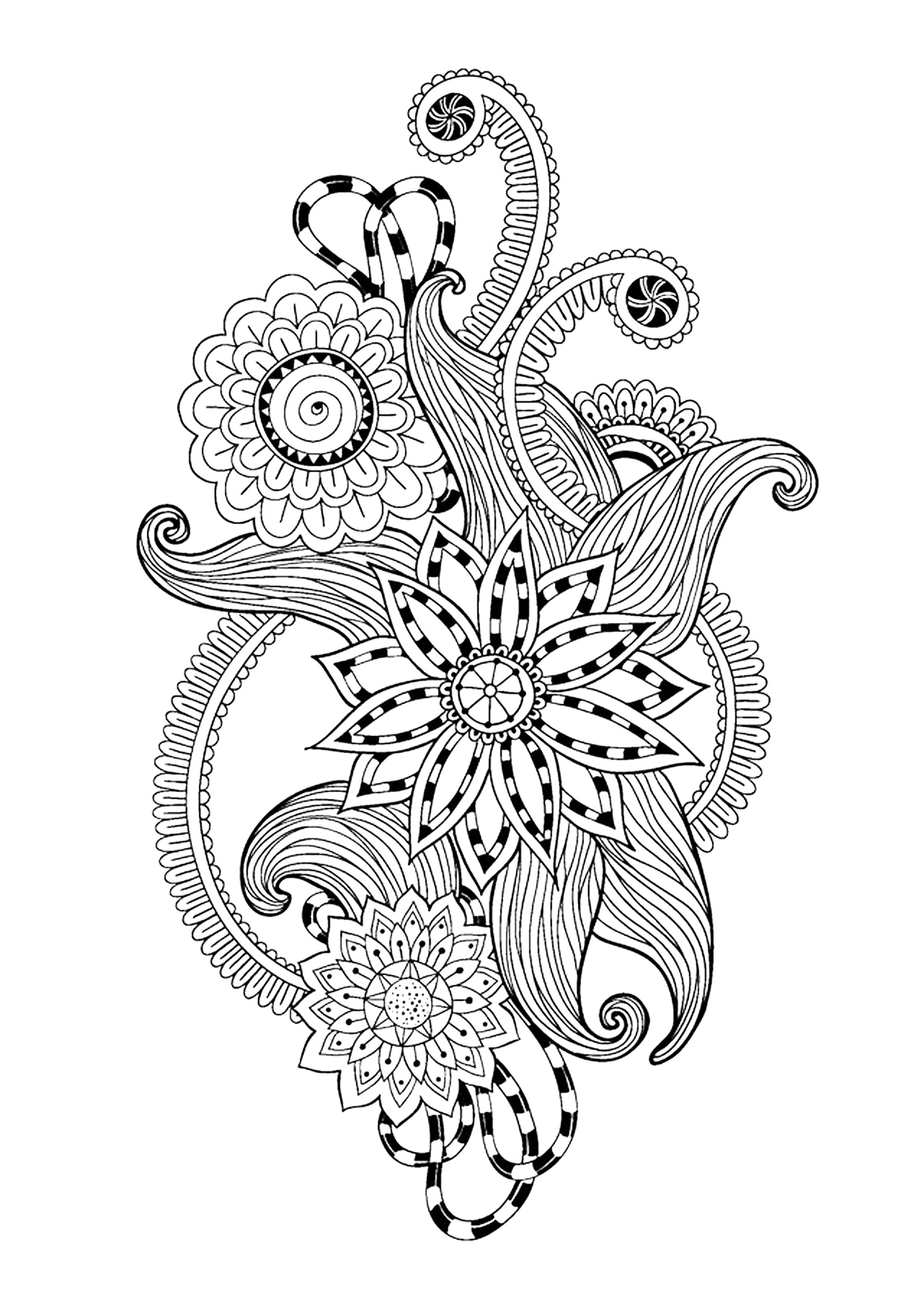 image=anti stress coloriage zen antistress motif abstrait inspiration florale 12 par juliasnegireva 1