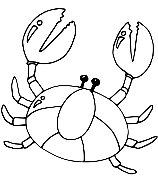 coloriage crabe num=15